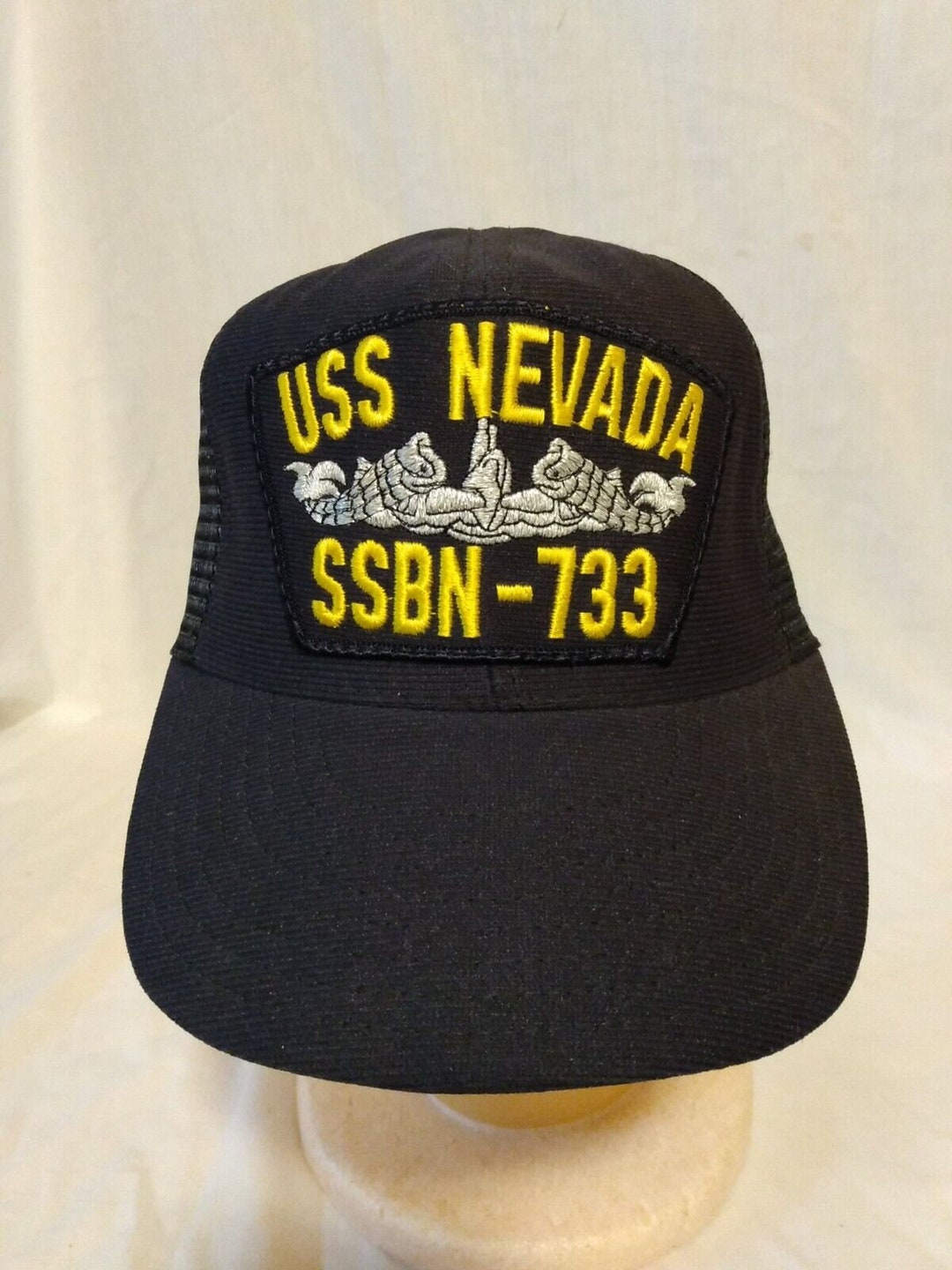 Cappello Da Baseball USS Nevada SSBN-733 Ricamato - Sottomarino Delfini Marina Militare - Foto 4