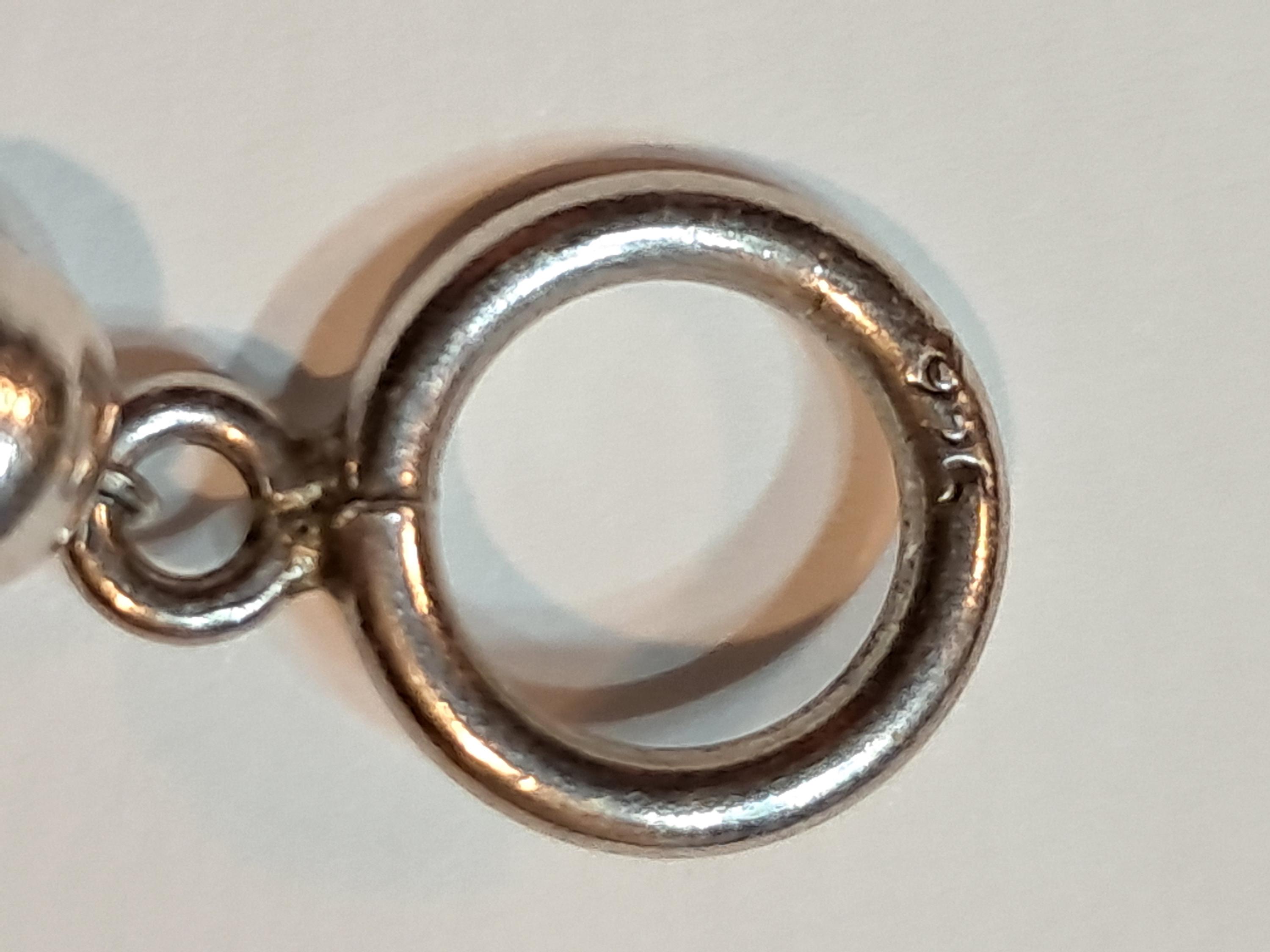 ヴィンテージ スターリングシルバー 925 マルチカラー キャッツアイ