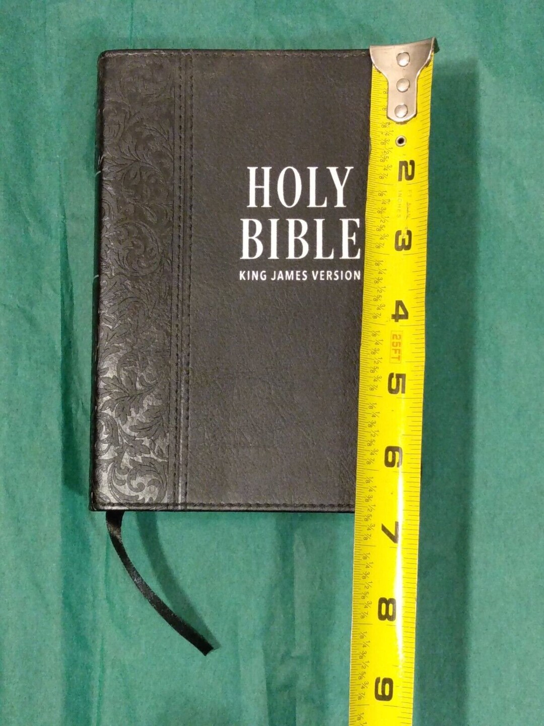 The Holy Bible KJV King James Version Large Print Leather Cover Compact ...