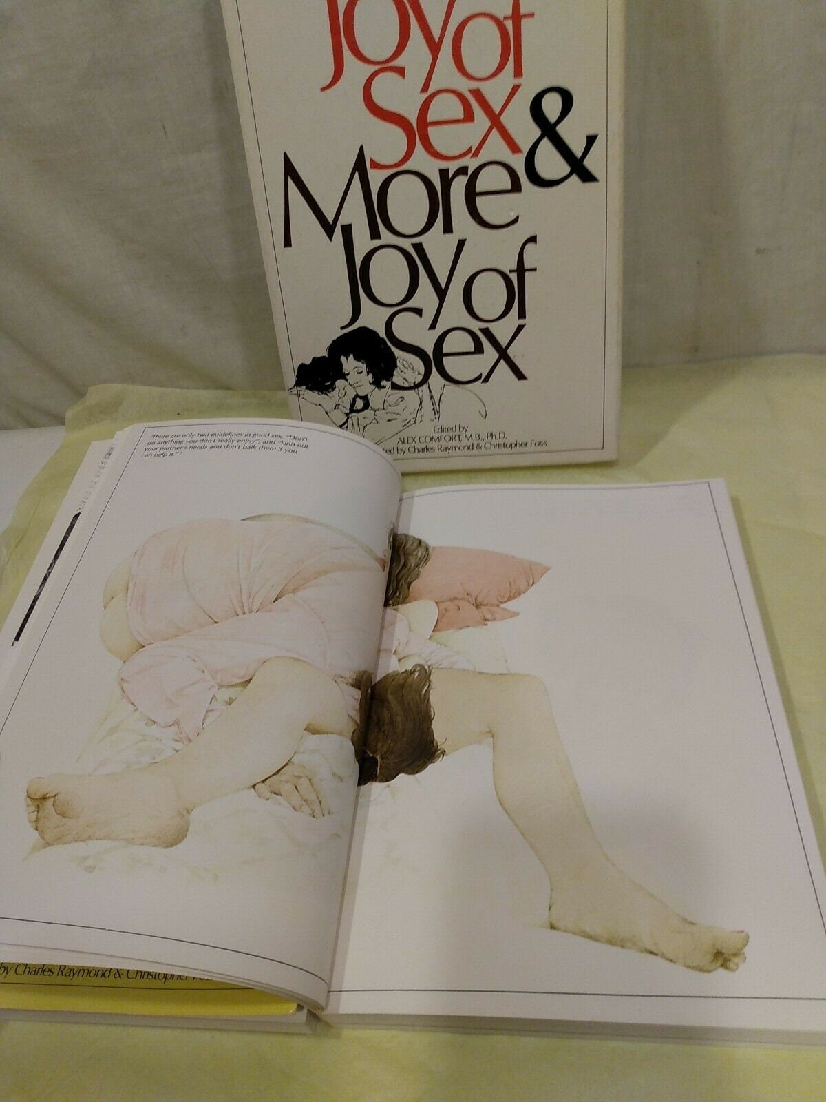 The Joy Of Sex &amp; More Box Set Illustrated Edition Books | Etsy