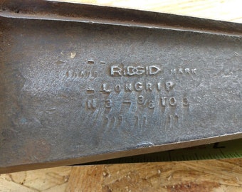 Ridgid #3 ストレート パイプ リーマー 3/8" - 3" ロング グリップ パイプ リーマー 良好な状態