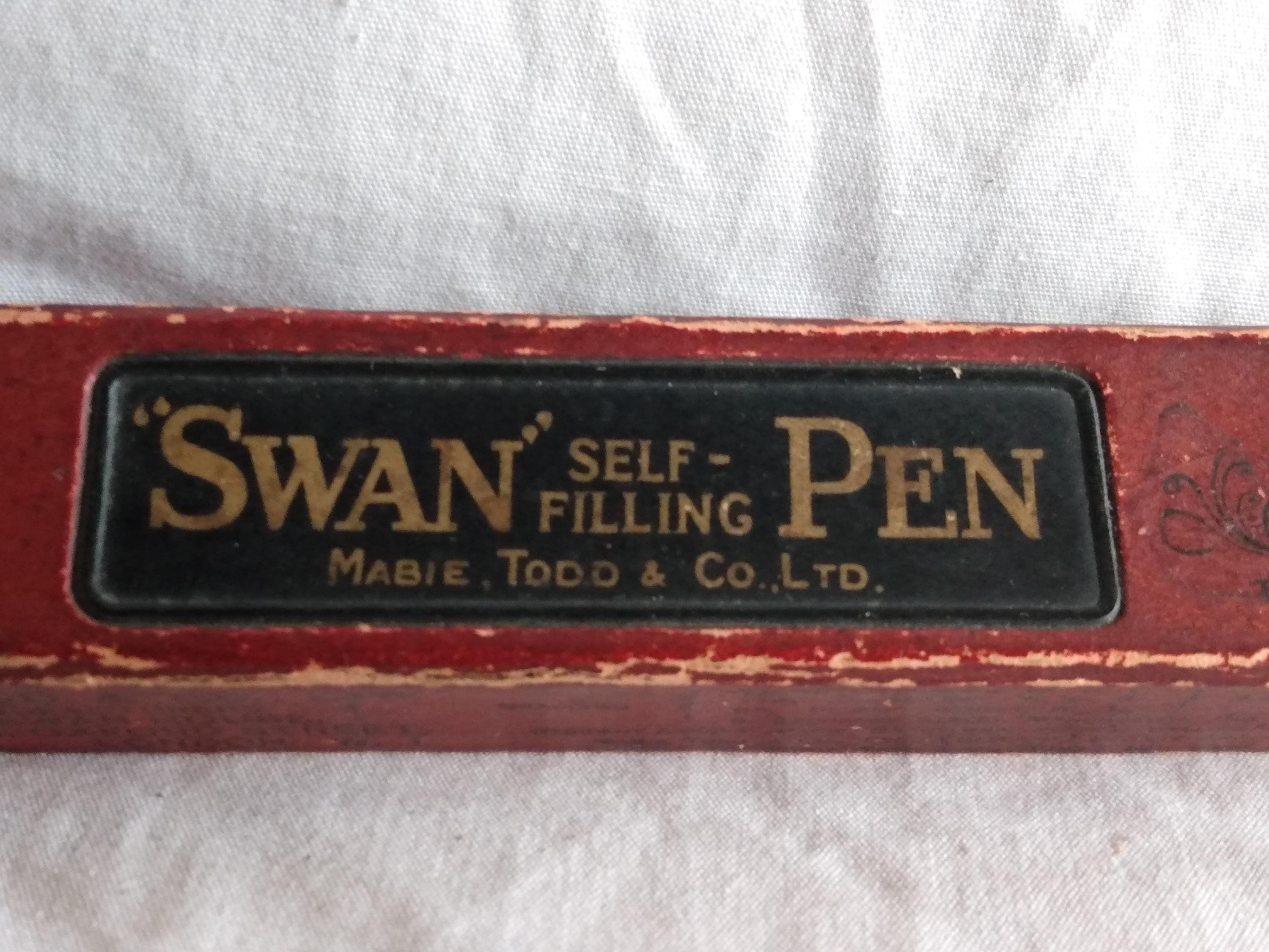 Mabie Todd Swan Pen - Etsy