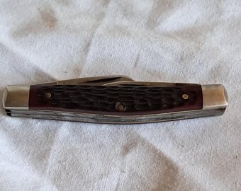 Case XX Delrin Stockman Knife 9 Dot 1981 6344 HE SSP 