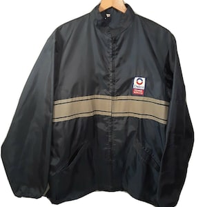 VTG 70s Delco Windbreaker Racing Garage Windbreaker Car Part Jacket L