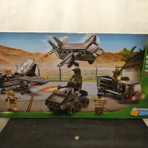 Block Tech Armed Forces Military Transport Toy Game