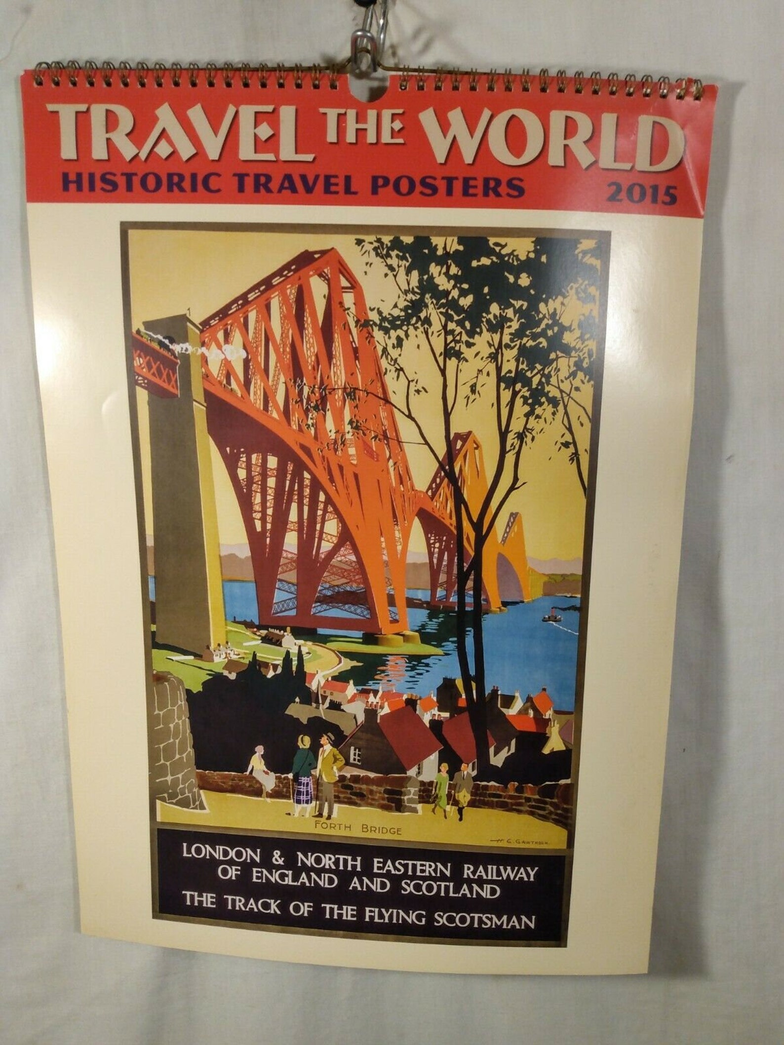 Ziga Media Travel the World 2015 Wall Calendar Etsy