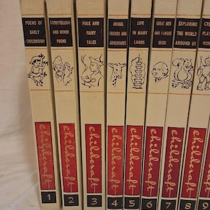 Vintage Childcraft Book Set - Etsy