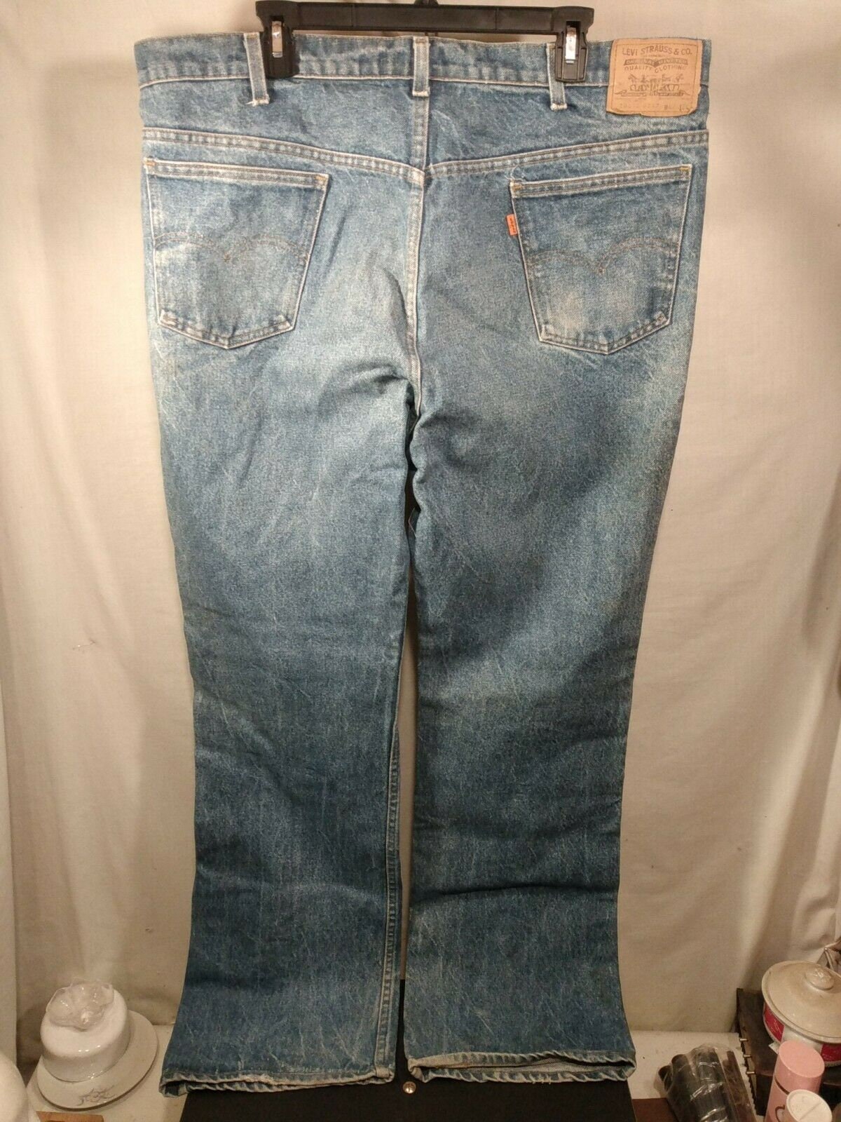 82年　USA製　levis 517 80s 20517-0217 Levis 517 Saddleman 20517-0217 Jeans Orange Tab Size 42 X 34 Vtg