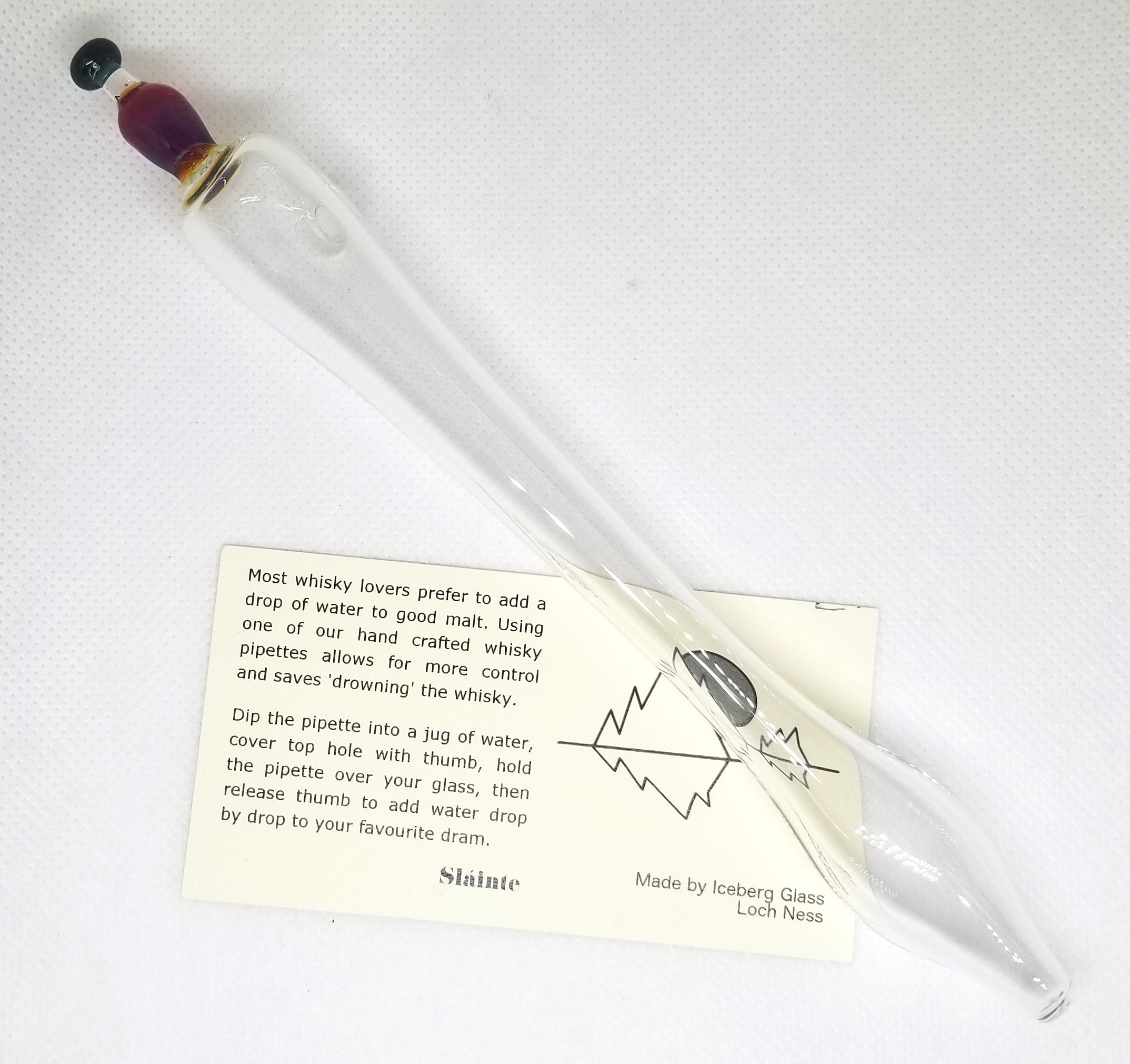 Hand Made Whisky Pipette Glass Whisky Dropper Whisky Etsy UK