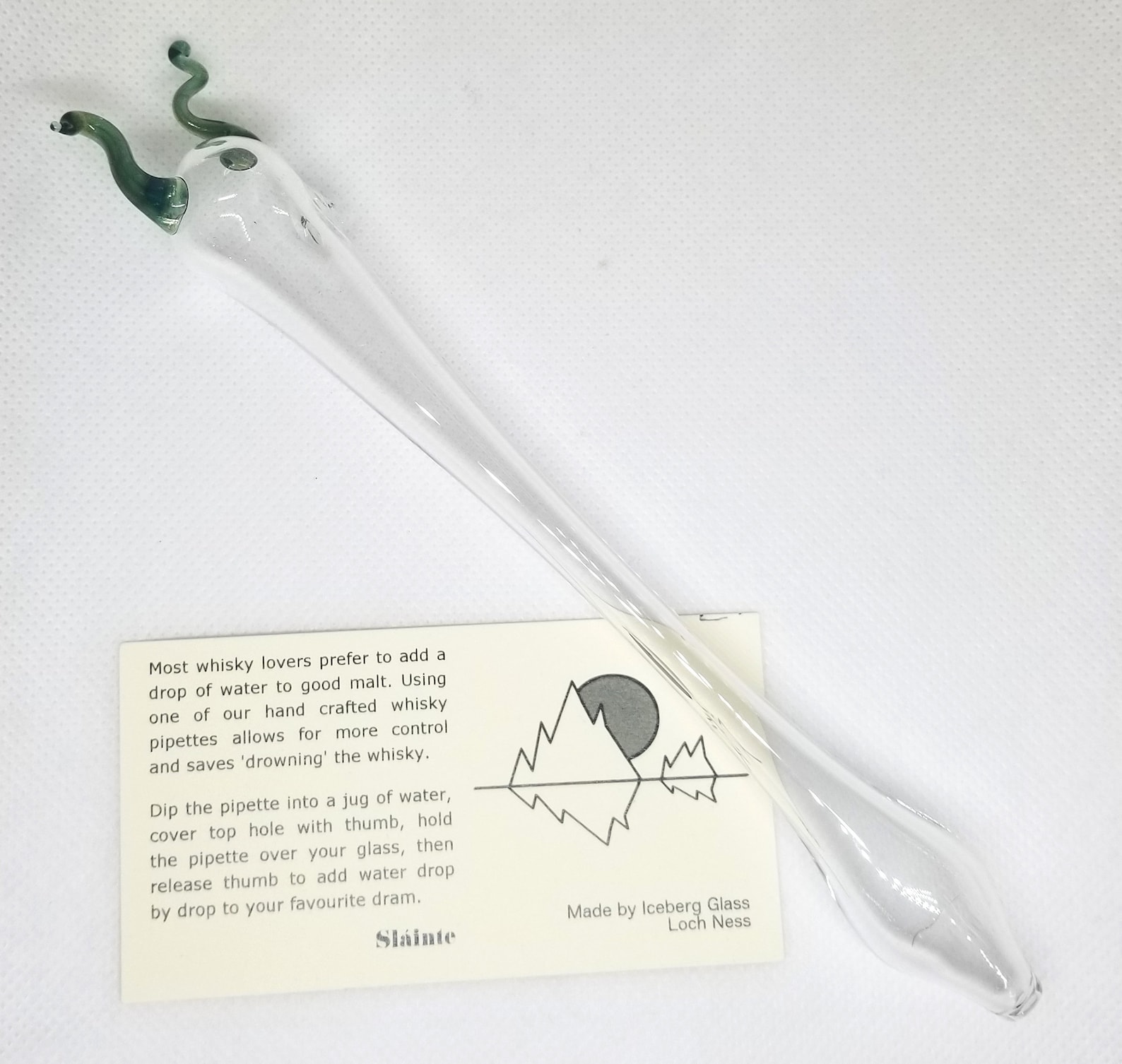 Hand Made Whisky Pipette Glass Whisky Dropper Whisky Etsy UK