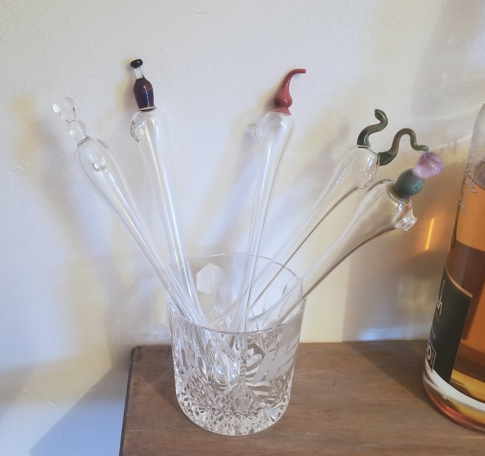 Hand Made Whisky Pipette Glass Whisky Dropper Whisky Etsy