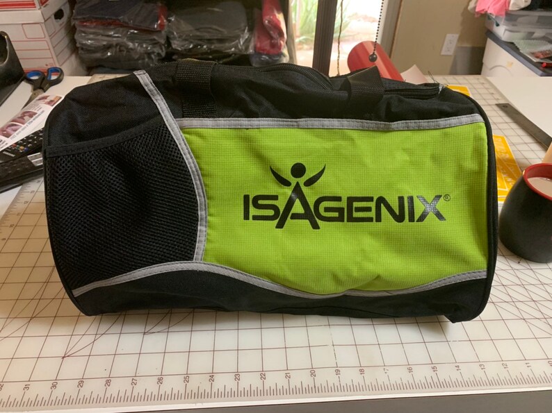 Isagenix Duffle Bag Add Customization Etsy