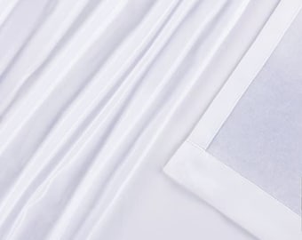 Fügen Sie Ihren Vorhängen Sichtschutz hinzu / Leichtes Baumwollfutter / Bio-Baumwolle