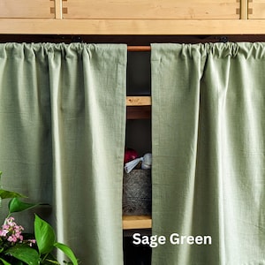 Sink Skirt, Vanity Cover, Cafe Curtain, Farmhouse Decor, Industrial or Country Kitchen Style, Multiple colors Curtains and Valances. XXL