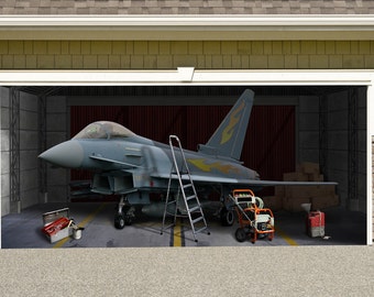 Germany Typhoon S 30+45 Jet Outdoor Decoration Military Aircraft Army Independence Day Garage Door Outside House Banner Billboard Decor