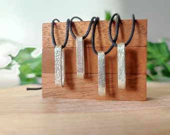 Everyday Pendant // Silver Jewelry // different structures // "Everyday!" collection