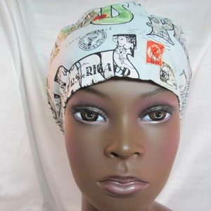 Euro Style Scrub Hat Paris