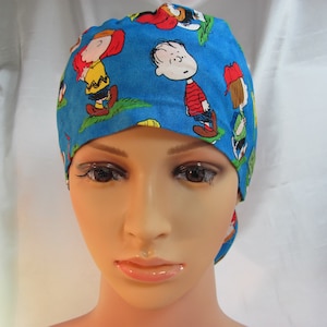 Ponytail Scrub Hat Let&#39;s Go Camping