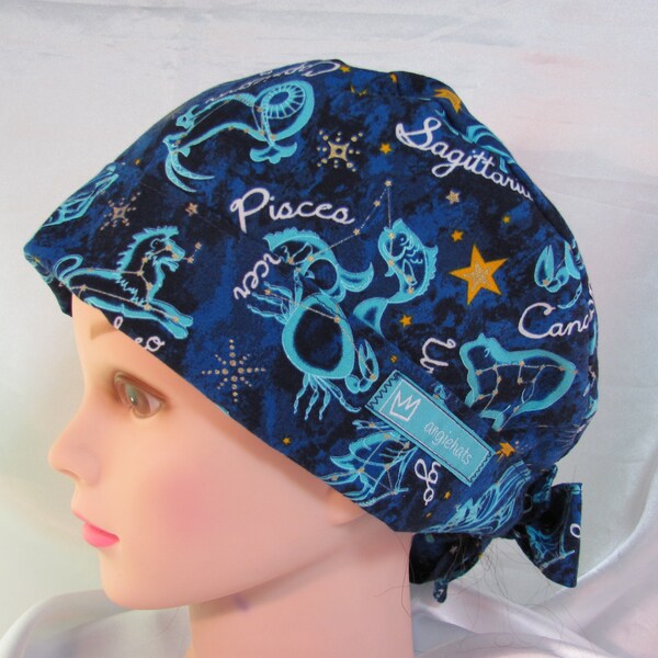 Pixie Scrub Hats Etsy