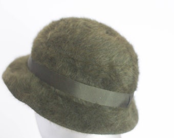 Unisex Classic fedora Hat Men's hat Womens hat Green fedora Unisex fedora Size small Mens fedora  Vintage hat Green  hat