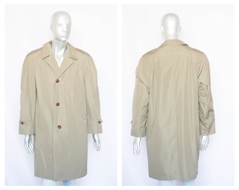 Mens Trench Coat Spring Coat Cotton Coat Warm Coat Autumn Coat