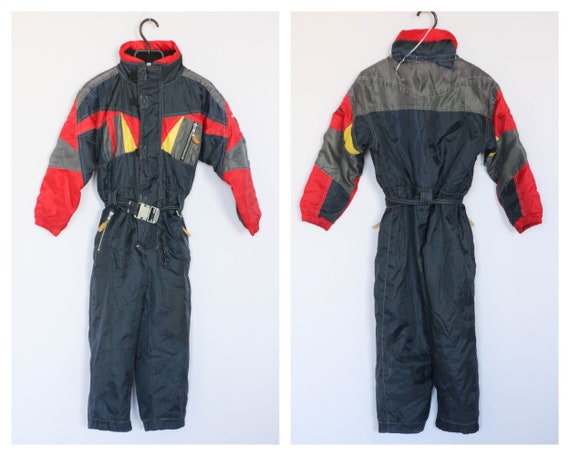 110 size 4T kids Vintage suit Ski siut Baby suit … - image 1