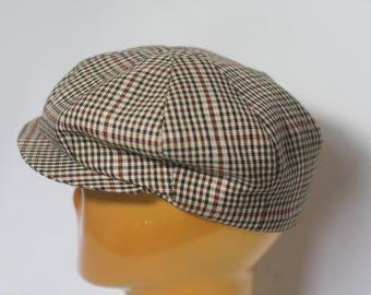Szary francuski kapelusz Vintage kapelusz Płaski kapelusz Płaska czapka Kapelusz gazeciarza Czapka bluszczowa Czapka golfowa Czapka do jazdy samochodem Czapka retro Czapka francuska Duża średnia Kapelusz jesienny Wiosna