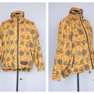 Talla mediana Chaqueta de esquí Chaqueta de esquí Chaqueta de invierno Ropa de invierno Chaqueta deportiva Chaqueta abrigada Chaqueta de hombre Chaqueta de esquí vintage Mono de invierno