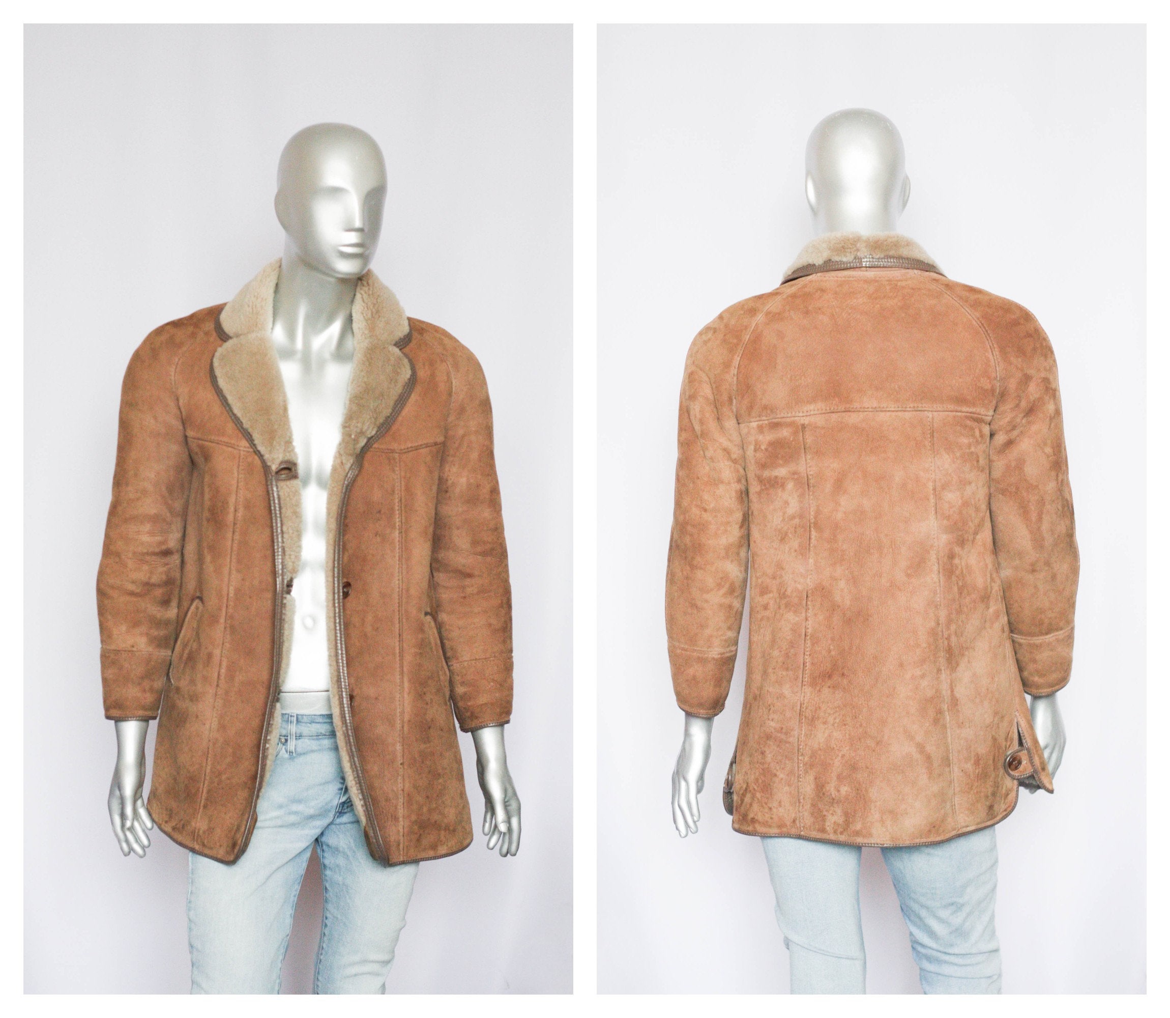 Macro Monogram Flower Shearling Jacket - Ready to Wear