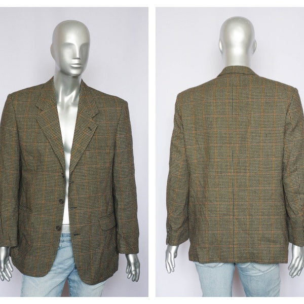 Mens Tweed Blazer Etsy