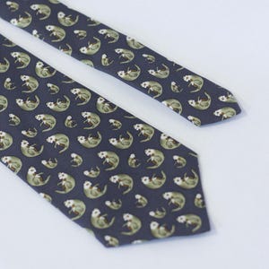 Embryonic tie Monkey print Novelty tie Nature tie Tie for man Funny tie Mens tie Collectible tie Teacher gift Father day gift Biology
