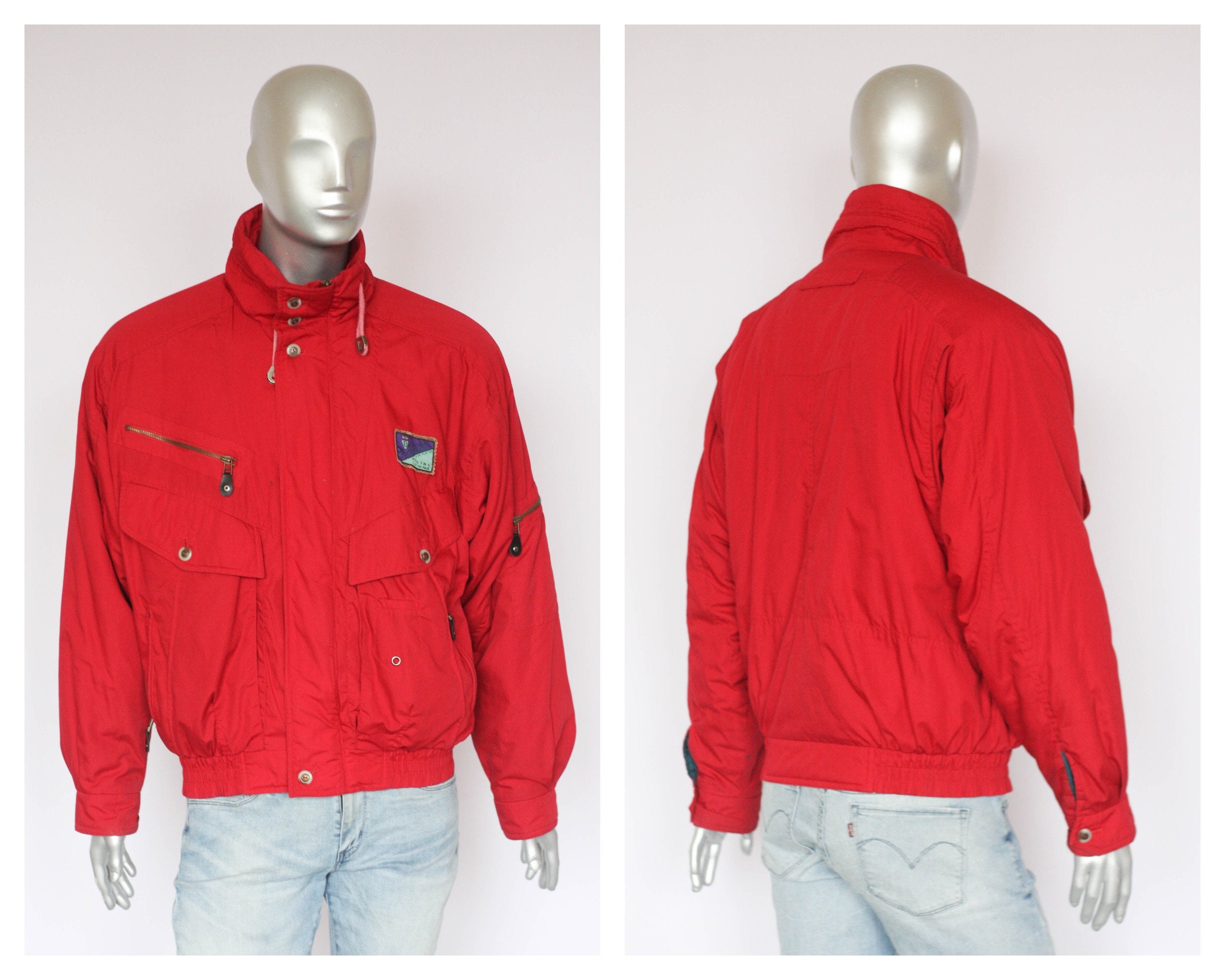 Taille moyenne Veste de ski Veste de ski Veste d'hiver Vêtements d'hiver Veste de sport Veste chaude Veste homme Veste de ski vintage Combinaison d'hi