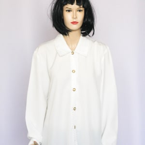 Verschönerte Bluse Oversized Bluse Lange Bluse Langarm Bluse Vintage Bluse Urlaub Bluse Damen Shirt lose Bluse Classic Bluse