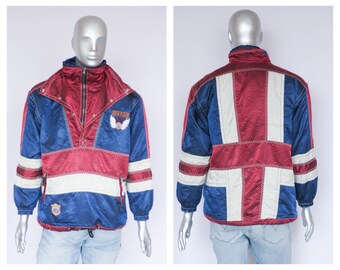 Vintage 90s Descente Switzerland National Racing Ski Team Jacket