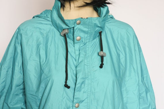 Vintage turquoise jacket Sports jacket Womens win… - image 3