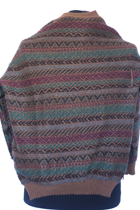 Vintage Unisex Warm Abstract Sweater Warm Sweater Winter Sweater