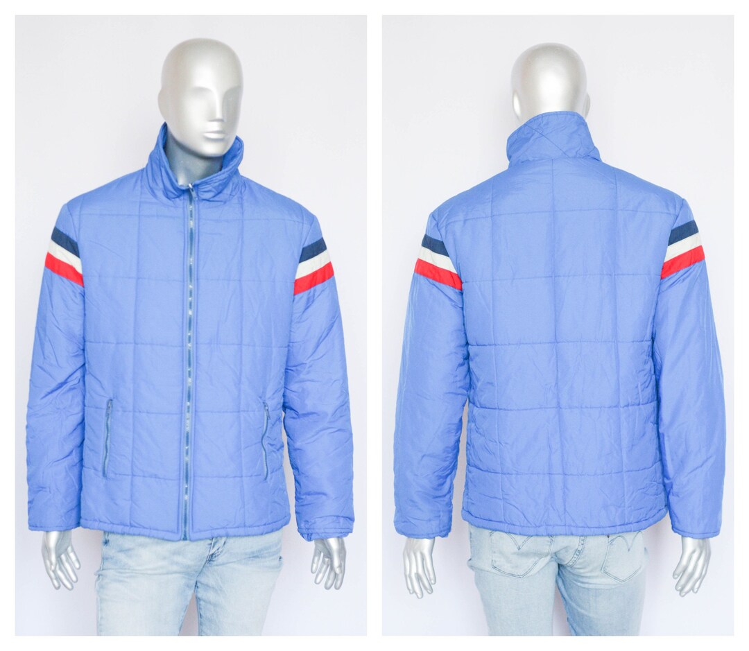 Mens Italian Waterproof Jacket Blue Jacket Winter Coat Ski - Etsy