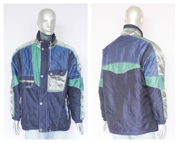 90er Skijacke Skijacke Winterjacke Winterkleidung Sportjacke Warme