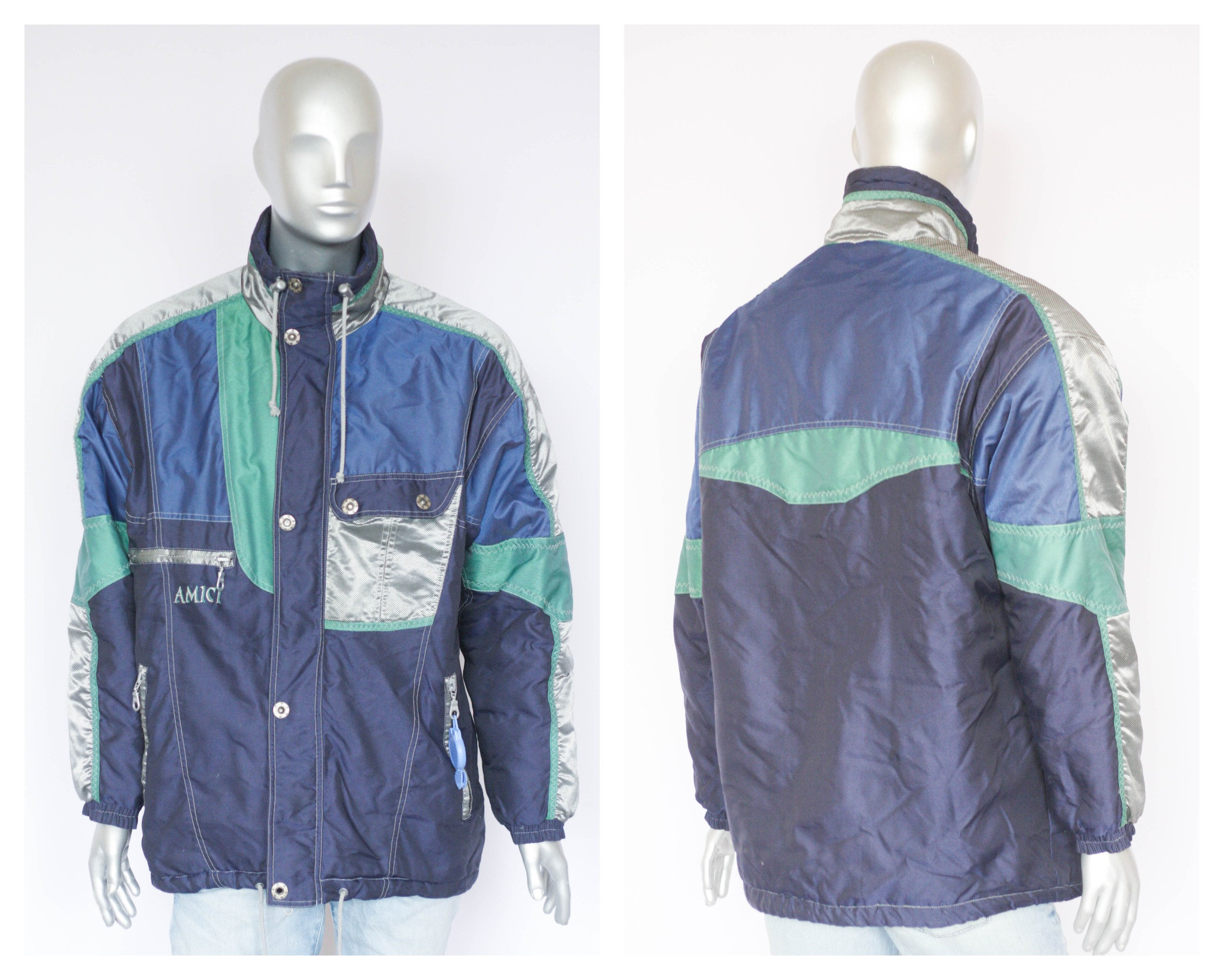 Veste de ski années 90 Veste de ski Veste d'hiver Vêtements d'hiver Veste de sport Veste chaude Veste homme Veste de ski vintage Combinaison d'hiver