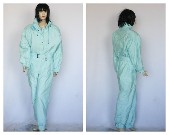 80er Skianzug Damen Skianzug Winteranzug Warmer Schneeanzug Warmer