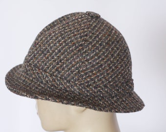 Bruine Vintage wollen hoed Womens fedora Maat kleine hoed Wollen hoed Warme muts Winterhoed Casual fedora Wollen fedora Dameshoed Retro hoed