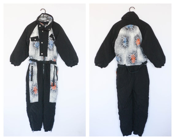 140 size kids Vintage suit Ski siut Baby suit Sno… - image 1
