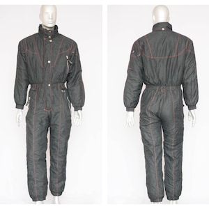 Unisex snow suit Vintage ski suit Retro ski suit Mens ski suit One piese suit 90s ski suit Sportswear Winter sports Snow suit Skiing suit