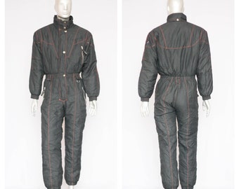 Unisex snow suit Vintage ski suit Retro ski suit Mens ski suit One piese suit 90s ski suit Sportswear Winter sports Snow suit Skiing suit