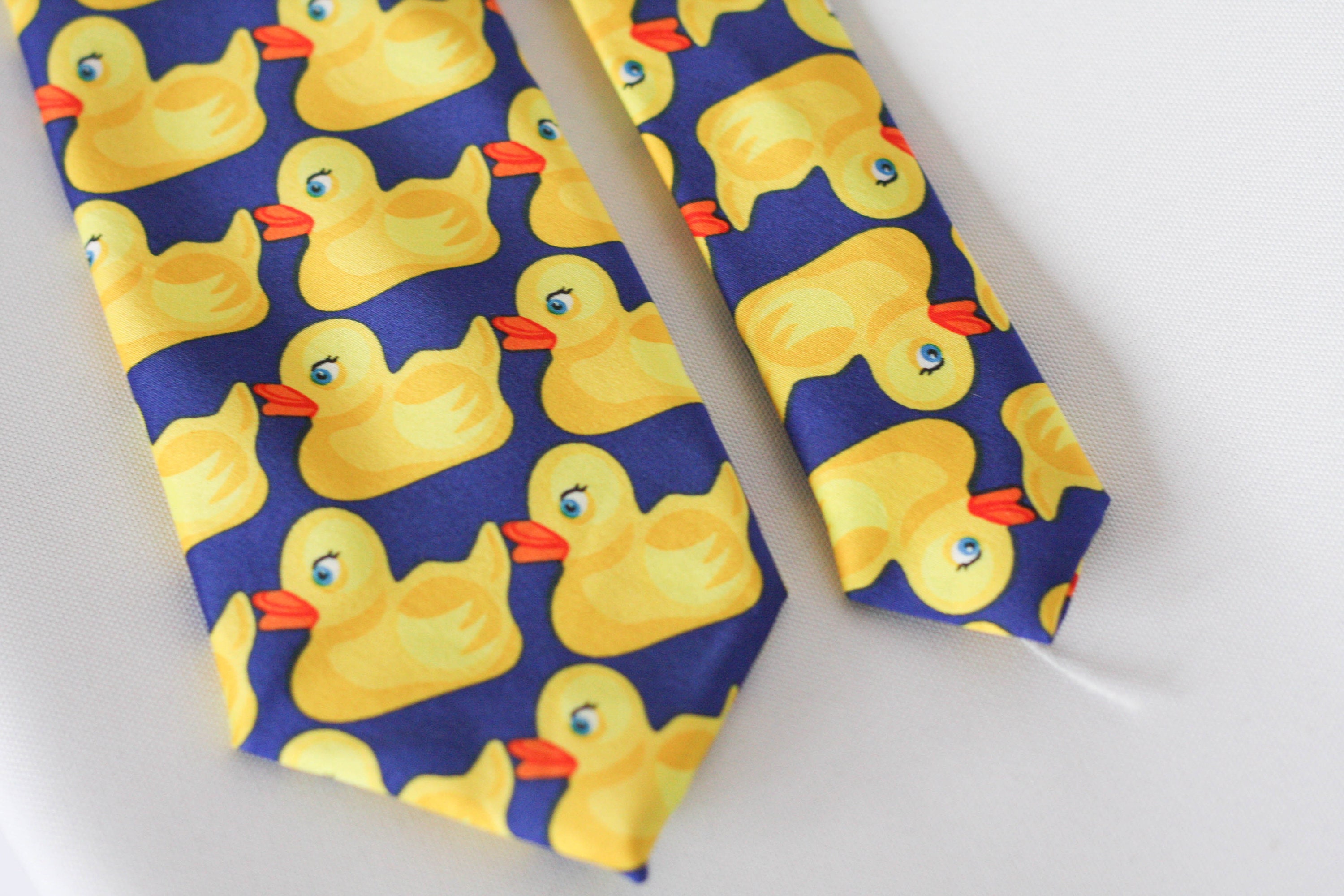 Cravate Canard Bleu Et Jaune How I Met Your Mother - Cravate Fantaisie Originale