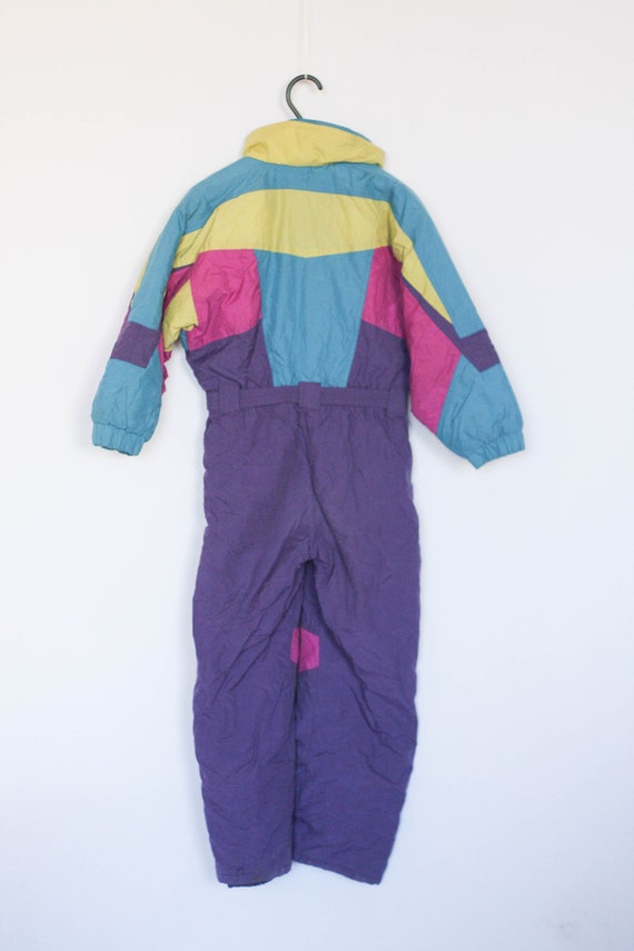 8 years kids Vintage suit Ski siut Baby suit Snow… - image 7