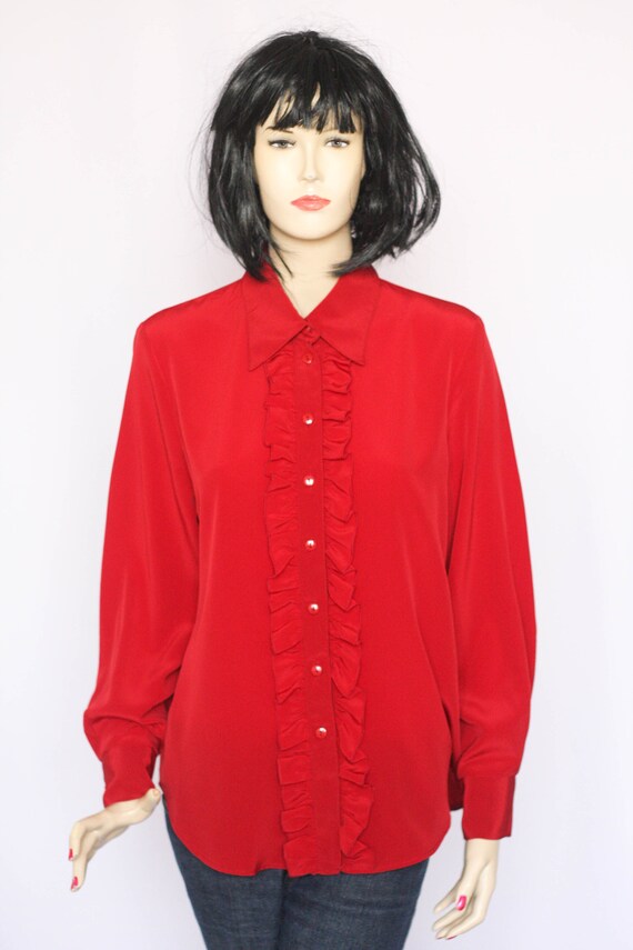 Camicetta rossa shop