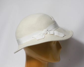 Vintage TONAK DOLLY Cream Hat s-l500.jpg main image 2