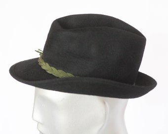 Size Small 56 Corduroy Fedora Hat Men display picture 1