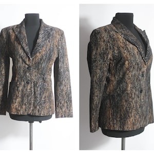 Italian blazer Brown blazer Corduroy jacket Velvet blazer Womens blazer Fitted blazer Casual blazer Boho blazer Hipster blazer Cotton blazer